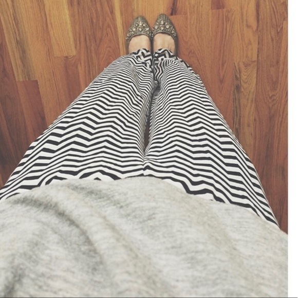 Pants - Chevron • Chiffon Pant